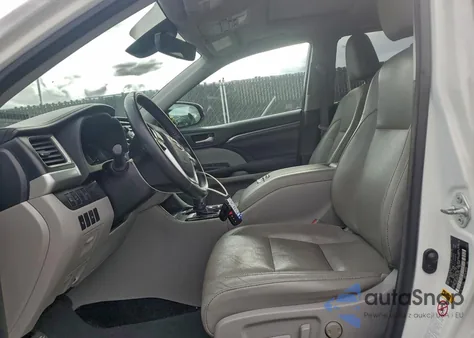 2018 Toyota Highlander Limited z USA, uszkodzony, nr VIN 5TDYZRFH2JS243012